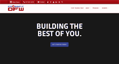 Desktop Screenshot of crossfitdfw.com